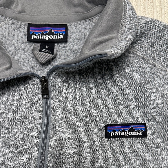 Patagonia Men's Zip-Up Sweater in Heather Gray - Picture 2 of 12
